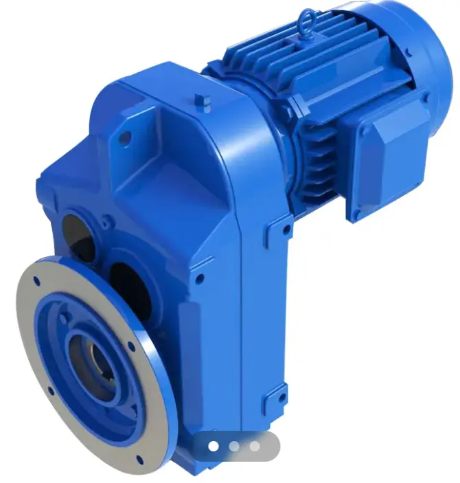 Motor de engranajes helicoidales en línea