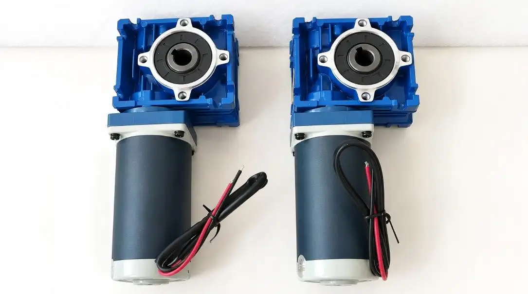 Elección del voltaje del motor de engranaje de CC